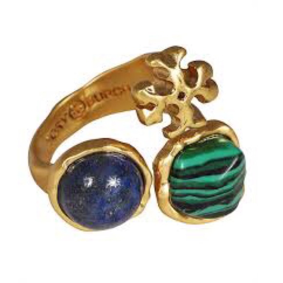 TORY BURCH • Semiprecious Stone Roxanne Ring - Picture 3 of 6